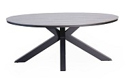 Flores Dining Table 200x110 cm Charcoal  ~