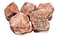 Half-edelsteen Oranje Calciet brokken ca. 1,5 kg. ST prijs ~
