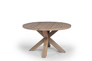Willow Round Dining Table 150 cm Ø Teak ~