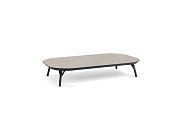 Nora Coffee Table Trespa Dark Basalt 120x70x25 cm. ~