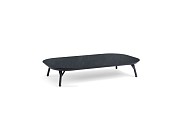 Nora Coffee Table Trespa Graphite 120x70x25 cm. ~