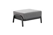 Fiona Lounge Hocker Charcoal