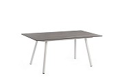 Natal Lounge Dining Table Trespa Forest Grey Creme White 150x76x68 cm. ~