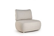 Maracay Lounge Chair Creme White 101x87x67 cm. ~