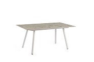 Natal Lounge Dining Table Dekton Ceppo Creme White ~