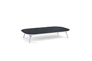 Nora Coffee Table Small Trespa Graphite Creme White ~