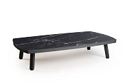 Samba Coffee Table Trespa Marble Charcoal ~