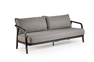 Pep Lounge 3-Seater Charcoal ~