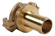 GK-snelkoppeling met slangtule  Ø 18-23 mm messing in blister ~