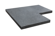Hoek vijverrand Pacific Waterjet 50-25x50x3 cm ~