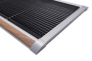 RiZZ Outdoor Mat Silver - with Teak