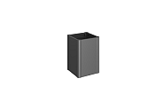 Kweekbed Belvedere MAXI Gr. 50 donkergrijs-metallic ~
