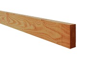 Douglas fijnbezaagde gording 7,5x17,5x300 cm. groen geïmpregneerd. ~