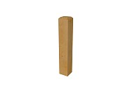 Hekstaander douglas, 14 x 14 x 82,7 cm, groen geïmpregneerd ~