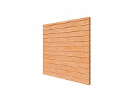 Douglas wandpakket t.b.v. dubbelzijdige wand Comfort/DHZ 246,5x224 cm. onbehandeld. ~