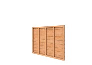 Douglas wandpakket t.b.v. enkelzijdige wand kapschuur Comfort 229x162 cm. onbehandeld. ~