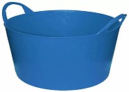 Kuip licht-blauw flexibel 10 liter ~