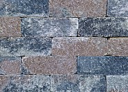 Rockwall 11x13x32 cm Rolde - getrommeld ~