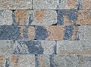 Rockwall 11x13x32 cm Havelte - getrommeld ~