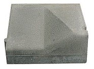 Inritverloopband 5/20x25 cm links (DR) grijs ~