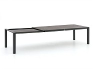 Extendable Table Trespa Forest Grey 160/220x100 cm Charcoal ~