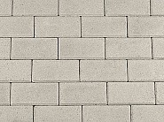 Dubbelklinker grijs 21x21x8 S-top ~