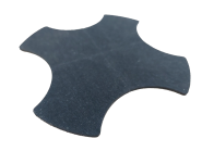 Passtuk 3 mm van EPDM rubber ~