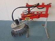 Verhuur knikmops 180 hulpstuk: Onkruidborstel ~