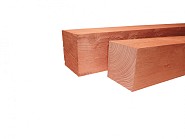 Douglas fijnbezaagde paal 20x20x250 cm onbehandeld ~
