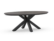 Omnigo Oblang Dining Table  200x110x75 cm Charcoal ~