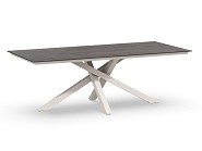 Orion Dining Table Trespa Forest Grey Creme White 220x100x75 cm. ~
