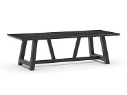 Ozon Dining Table Trespa Graphite 250x100x75 cm. ~