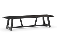 Ozon Dining Table Dekton Entzo 330x100 cm. blad 1,2 cm. ~