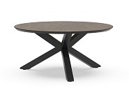 Omnigo Dining Table Trespa Dark Basalt Ø 150x75 cm. ~