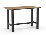 Bar Table Trespa Bergamo 150x80x105 cm Charcoal ~