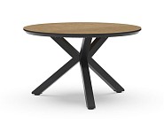 Orbital Dining Table Trespa Bergamo 120 cm  Charcoal ~