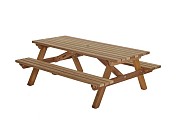 Picknicktafel 230x160cm, hardhout ~