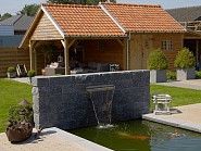 Cliffstone Walling Block Labrador 20x20x15 cm. 3-zijdig ~
