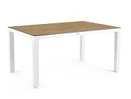 Briga Dining Table Trespa Bergamo 180 x 100 cm Creme White ~