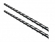 DHZ zwart shutter framewerk. 2 stuks 165 cm t.b.v. 14 planken ~