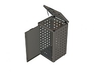 Kliko ombouw 120 ltr. Taupe met klep