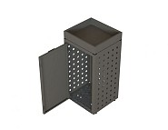 Kliko ombouw 120 ltr. Taupe met tuinbak