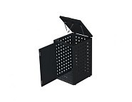 Kliko ombouw 240 ltr. grafiet zwart met klep