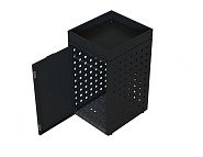 Kliko ombouw 240 ltr. grafiet zwart met tuinbak