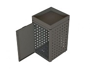 Kliko ombouw 240 ltr. Taupe met tuinbak