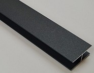 Aluminium H Profiel L=6000mm kleur: n.t.b. ~