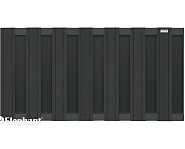 WPC-antraciet FSC tuinscherm 