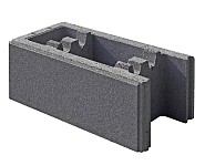Holblok beton Hoeksteen (groot) LxBxH 50x30x20 cm. ~