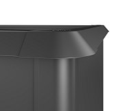 Slakkenbescherming MoestuinBox2x0,5 donkergrijs-metallic ~