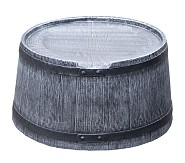 Voet voor Roto 140 liter ø 48-54 cm x h.25 cm grijs ~